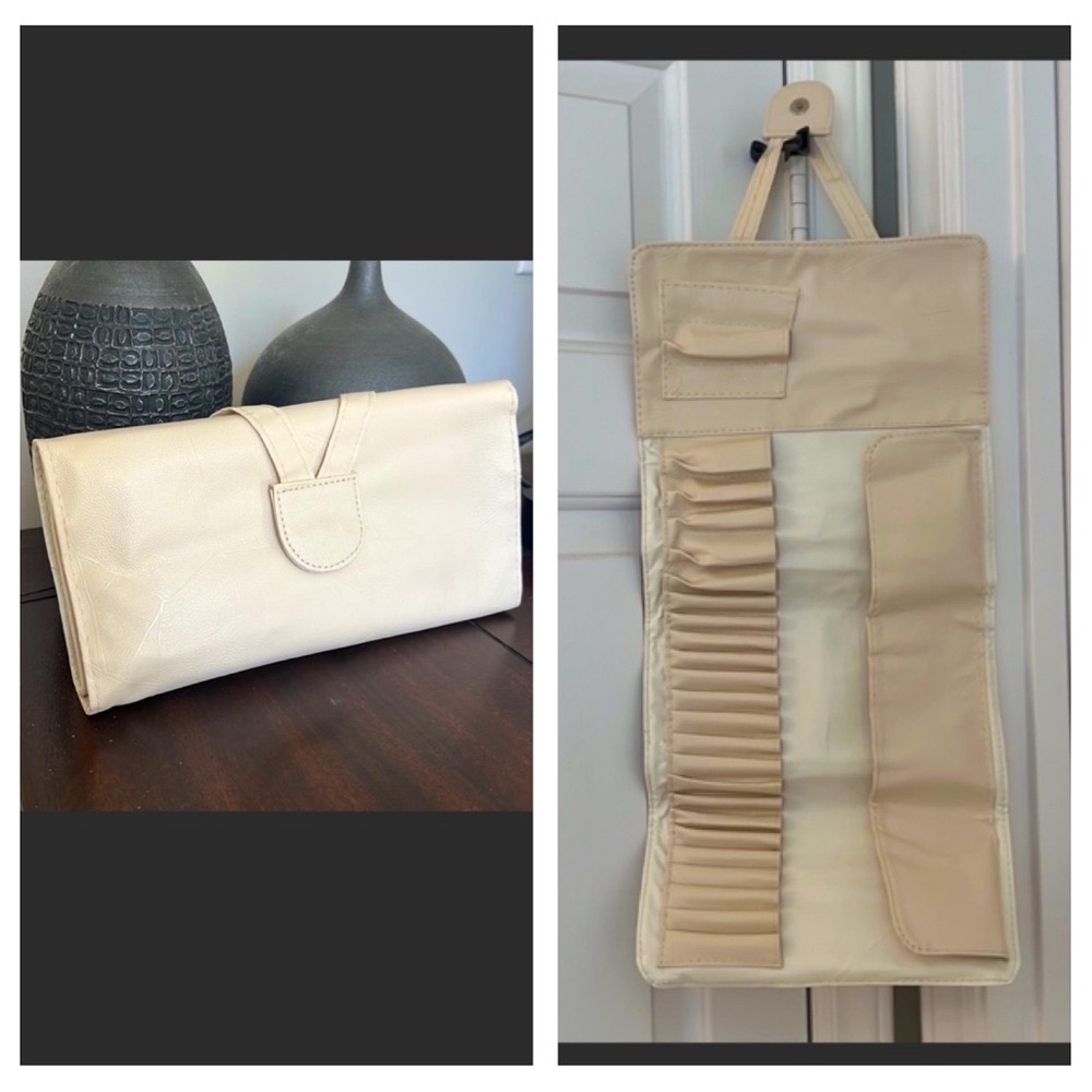 🆕 Makeup Brush Travel Bag - Picture 1 of 4